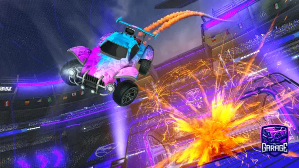 A Rocket League car design from Volcuh
