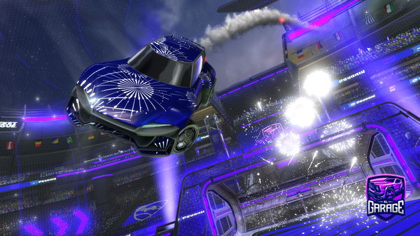 A Rocket League car design from Gangstaman_6969