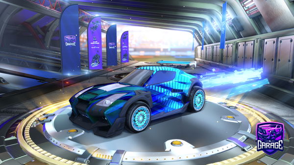 A Rocket League car design from WarlyWarlock