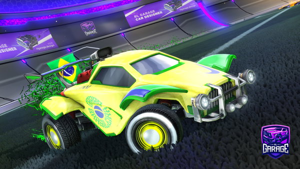 A Rocket League car design from TheAwesomeKid126