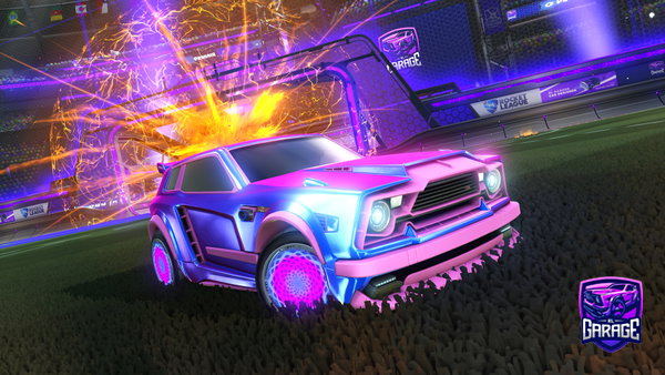 A Rocket League car design from FaZeTrY_Fyreo1