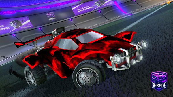 A Rocket League car design from LikeableWind454