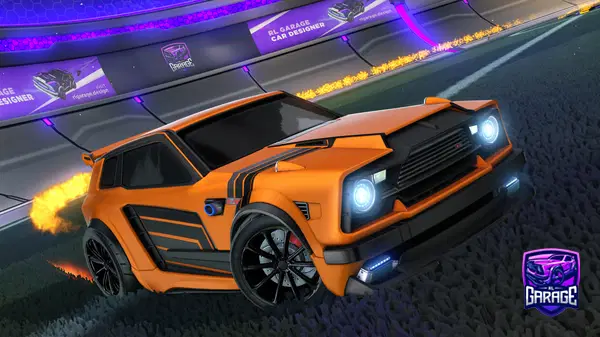 A Rocket League car design from Vital_RL