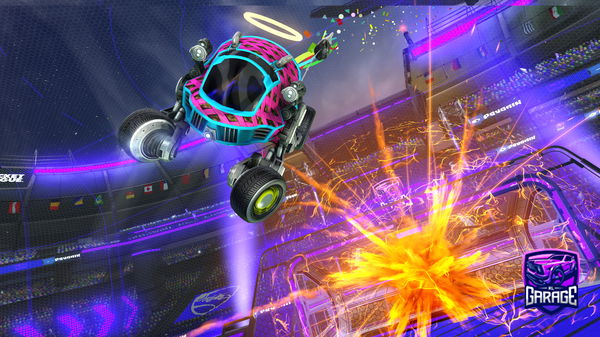 A Rocket League car design from Darker603