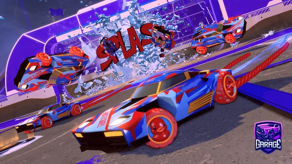 A Rocket League car design from Aclimont