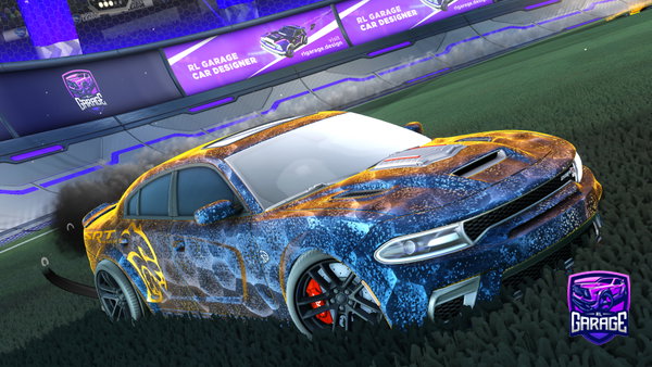 A Rocket League car design from ctroo