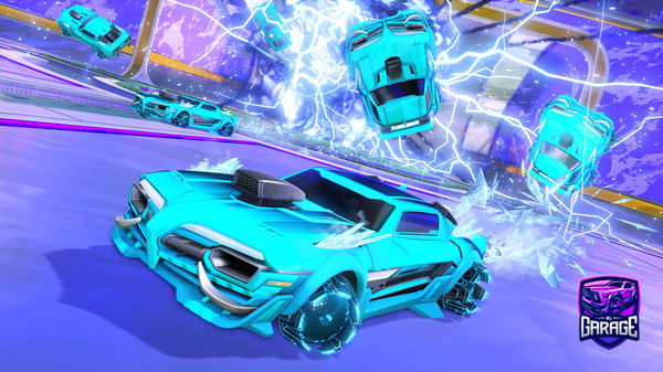A Rocket League car design from MarkerRL