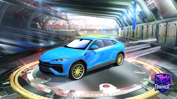 A Rocket League car design from whidhs