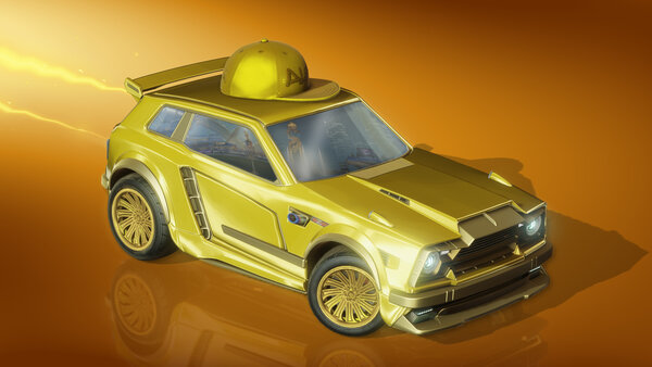 A Rocket League car design from Hazdog1000