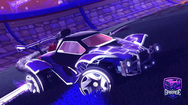 A Rocket League car design from cldrx