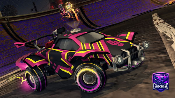 A Rocket League car design from UltraBasedSigma