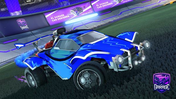 A Rocket League car design from SixFol