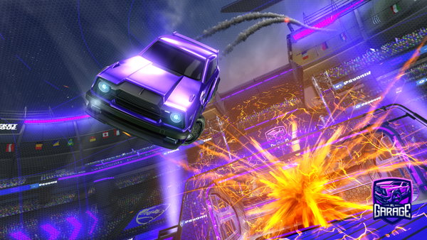 A Rocket League car design from Zyaclk