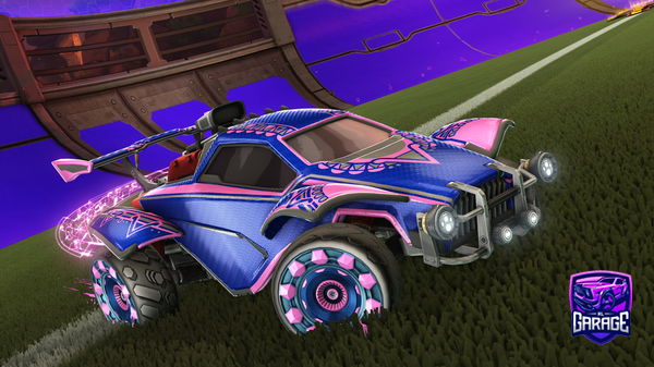 A Rocket League car design from Jordan_Robles