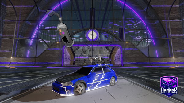 A Rocket League car design from bjbga123