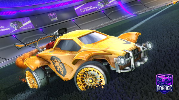 A Rocket League car design from dtmaistro