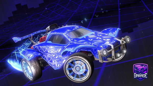 A Rocket League car design from Varix7474