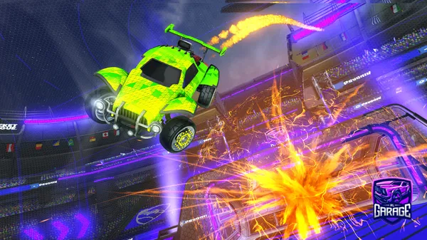 A Rocket League car design from MannZerr