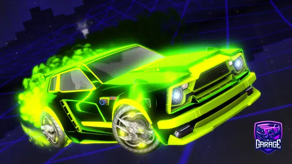 A Rocket League car design from Llorenzogr