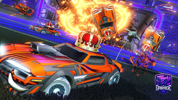 A Rocket League car design from worldmikel