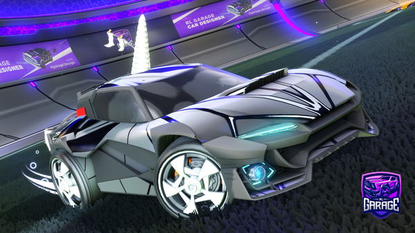 A Rocket League car design from Ayvury