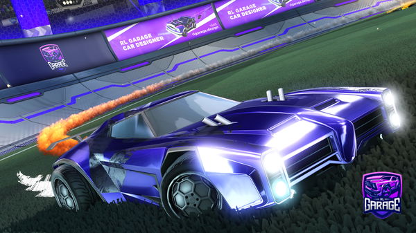 A Rocket League car design from Death-Beckou