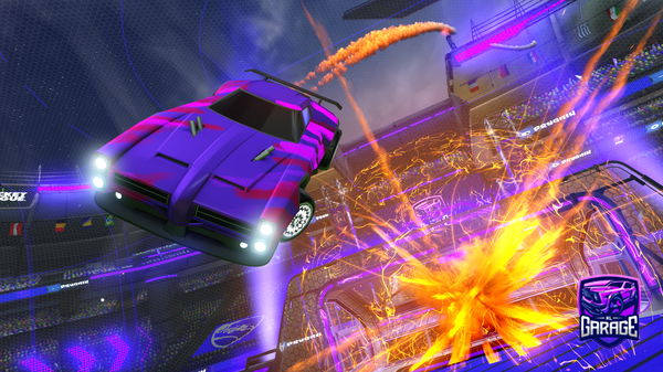 A Rocket League car design from Spacer_ZikokS