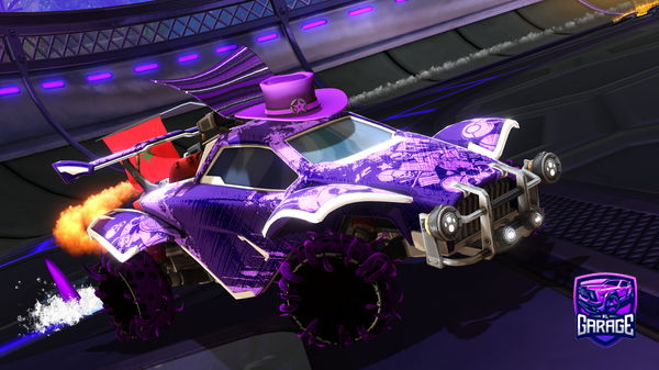 A Rocket League car design from krakennvlyat