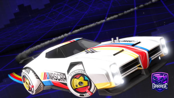 A Rocket League car design from muskurd