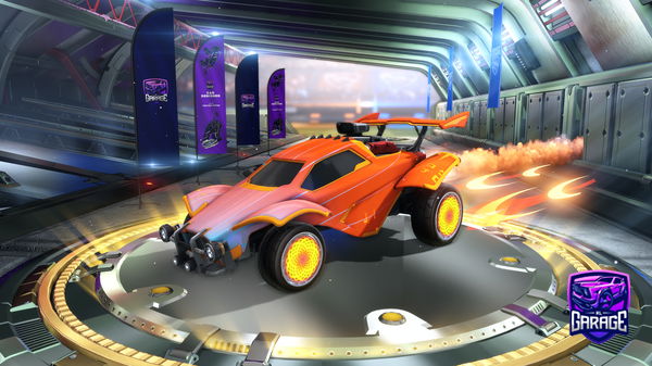 A Rocket League car design from Culoblanco123