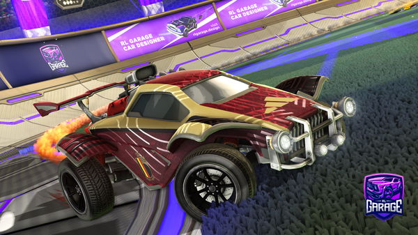 A Rocket League car design from brave2503