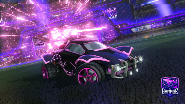 A Rocket League car design from Push3r0