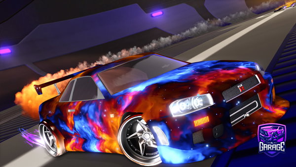 A Rocket League car design from drytw567