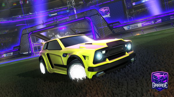 A Rocket League car design from waffle88