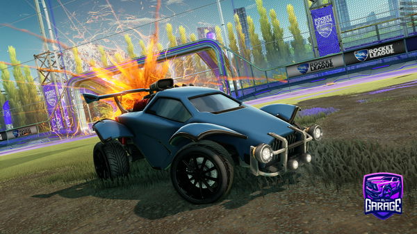 A Rocket League car design from MrMcNuggs