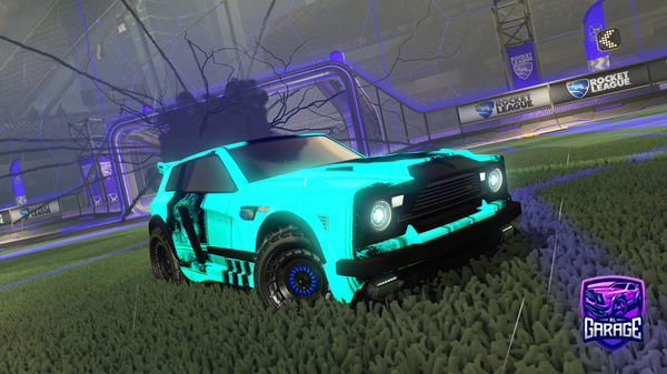 A Rocket League car design from FullWarrior