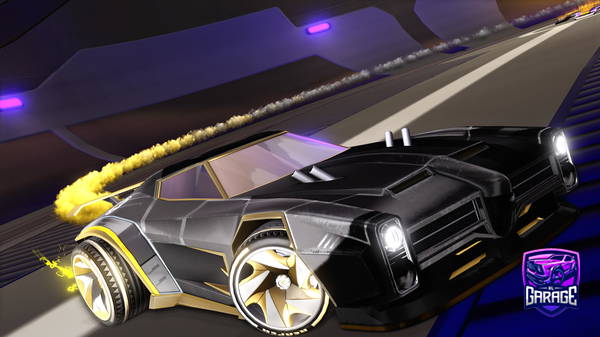 A Rocket League car design from ticklParty