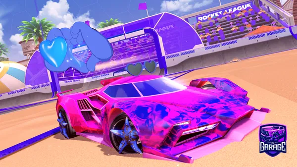 A Rocket League car design from cryptic0412