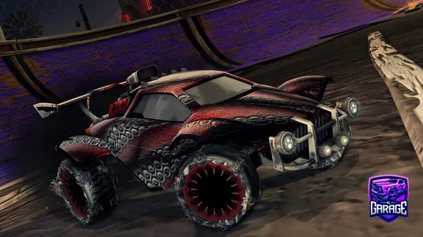 A Rocket League car design from -Goose-