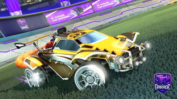 A Rocket League car design from SargonP123