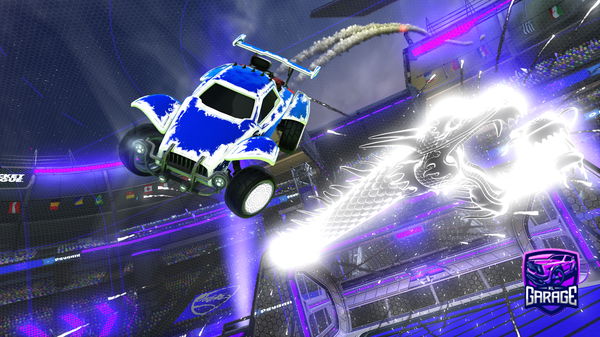 A Rocket League car design from Aquaz31