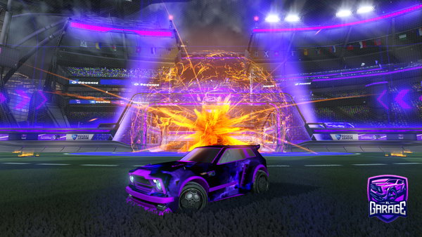 A Rocket League car design from EEZAKZ