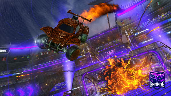 A Rocket League car design from TheFabulousFinch