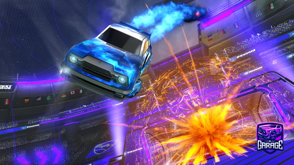 A Rocket League car design from Batley1