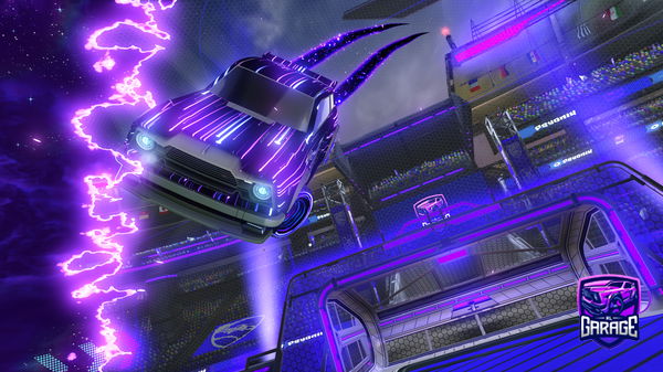 A Rocket League car design from Gangws