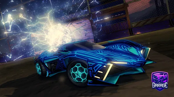 A Rocket League car design from Raynav82