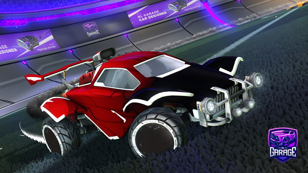 A Rocket League car design from 2K26