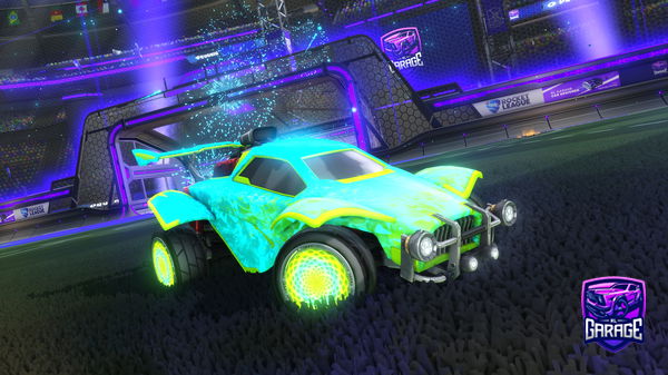 A Rocket League car design from aAAubin