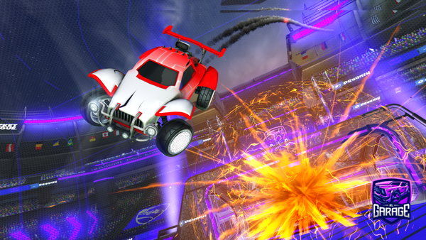 A Rocket League car design from StrawZurc