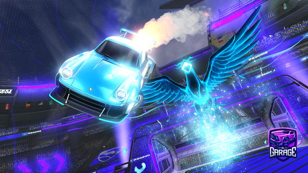 A Rocket League car design from ABOODFILIL